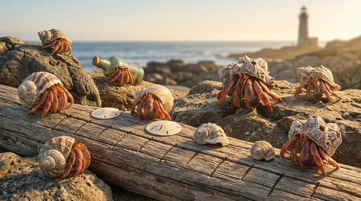 【種類別】ヤドカリの平均寿命と最長記録を比較