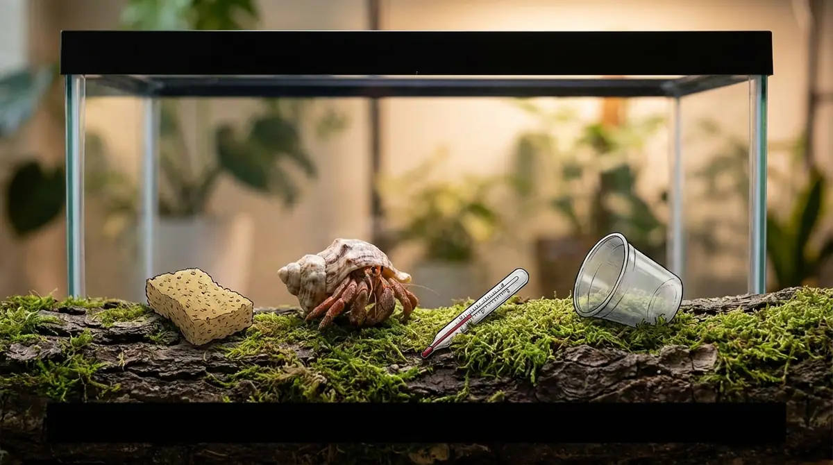 ヤドカリの寿命を縮める3大原因と対策