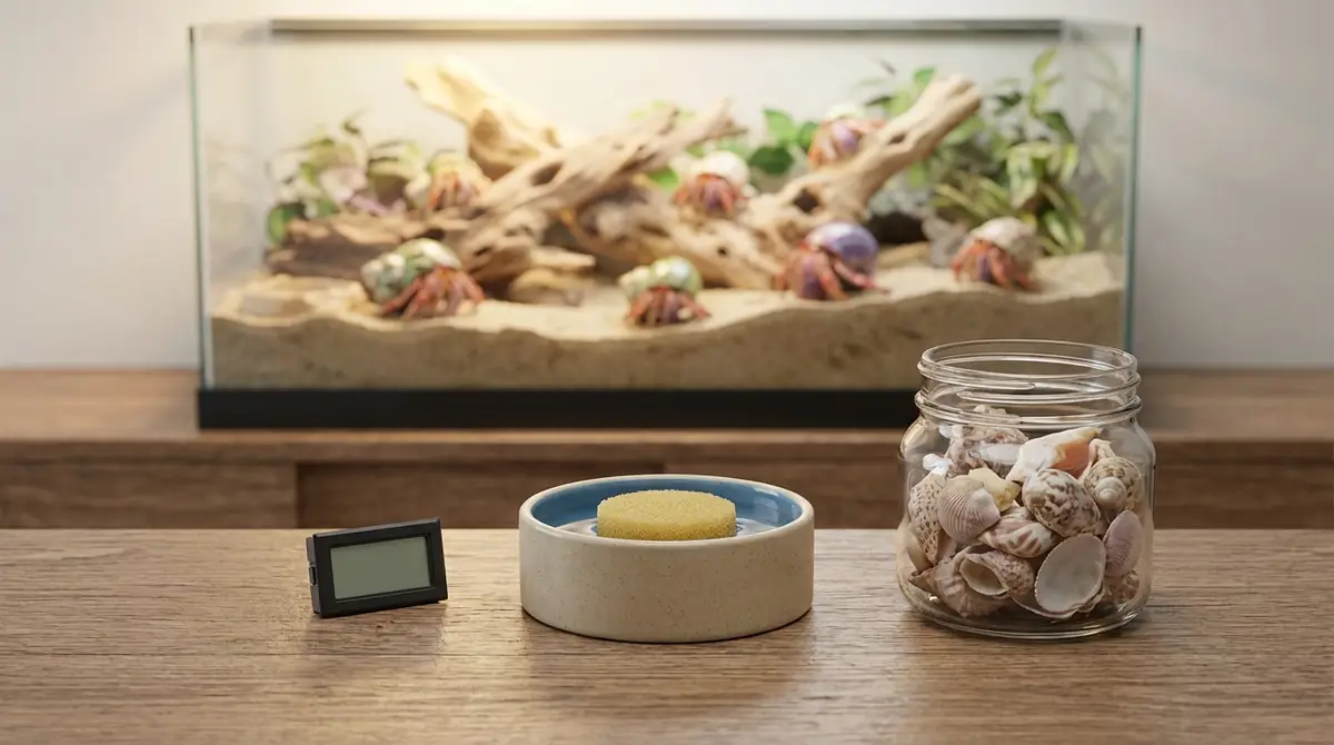 海外ヤドカリを飼育する前に確認すべき3つのポイント