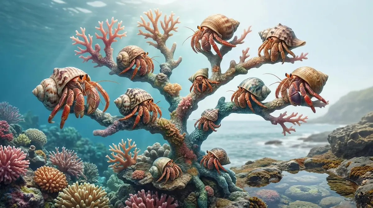 ヤドカリの分類体系｜異尾下目と主要7科をわかりやすく解説