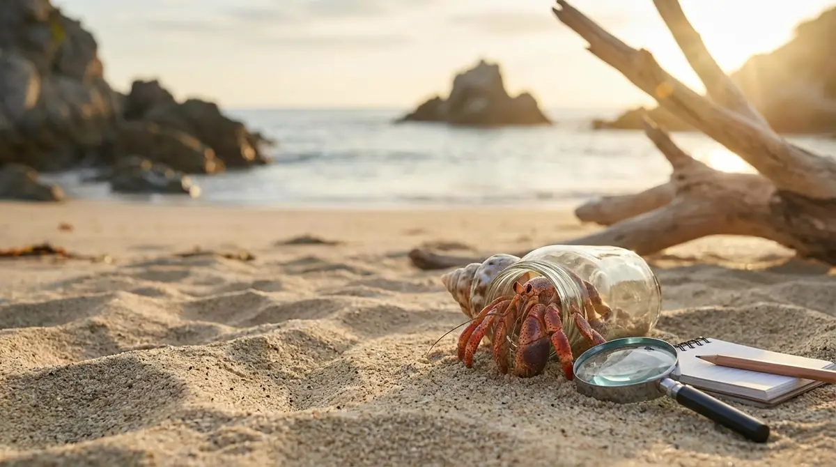 ヤドカリ観察を成功させる3つの基本ポイント