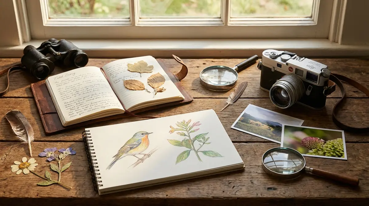 観察記録の取り方｜日記・スケッチ・写真のコツ