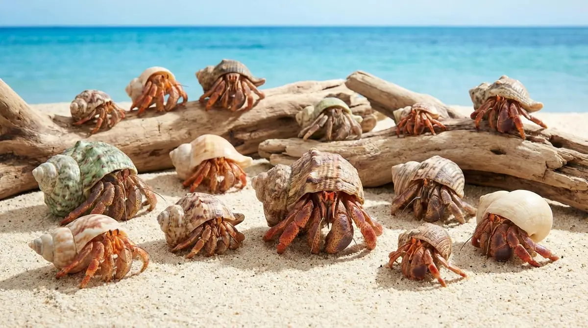 ヤドカリの種類と見分け方【初心者向け】