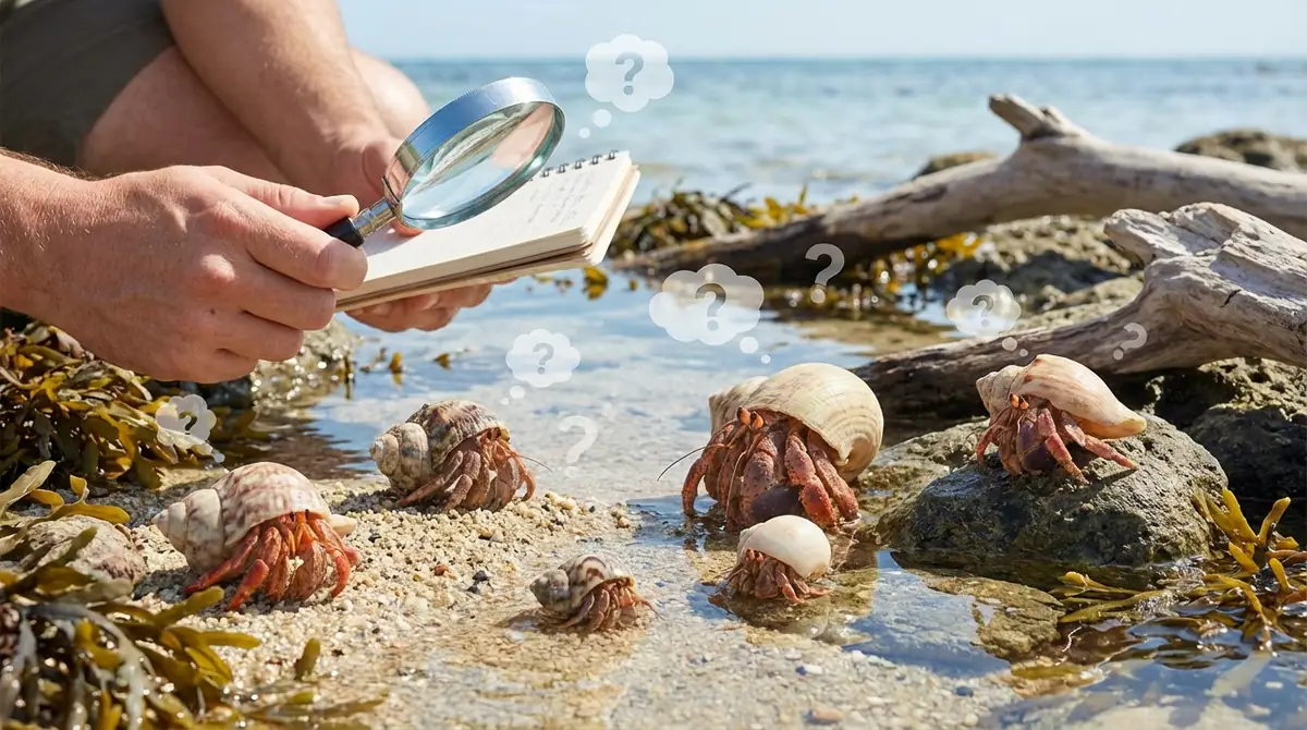 ヤドカリ観察でよくある質問