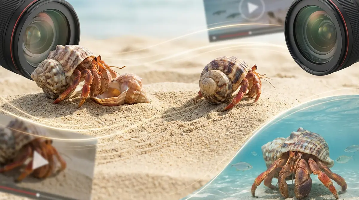 ヤドカリYouTubeで人気の動画ジャンル｜見どころを解説