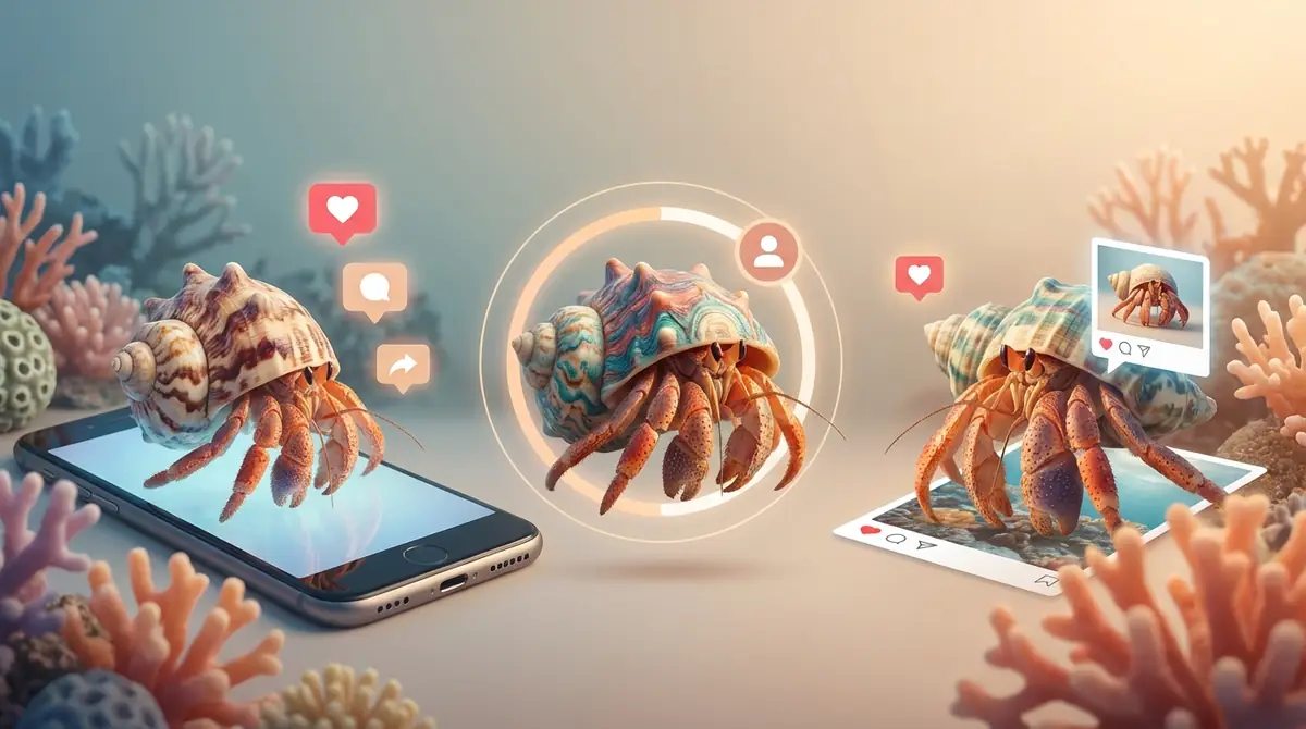 フォロー必須！ヤドカリSNS人気アカウントおすすめ3選