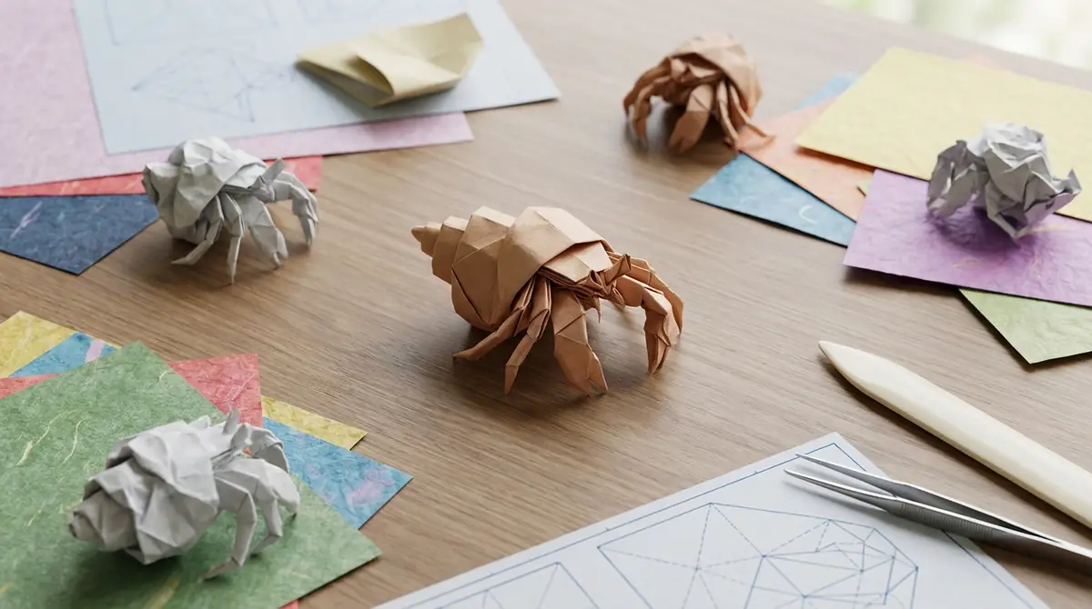 ヤドカリ折り紙がうまく折れないときのQ&A