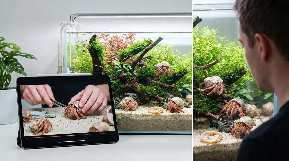 ヤドカリYouTubeを飼育に活かす3ステップ