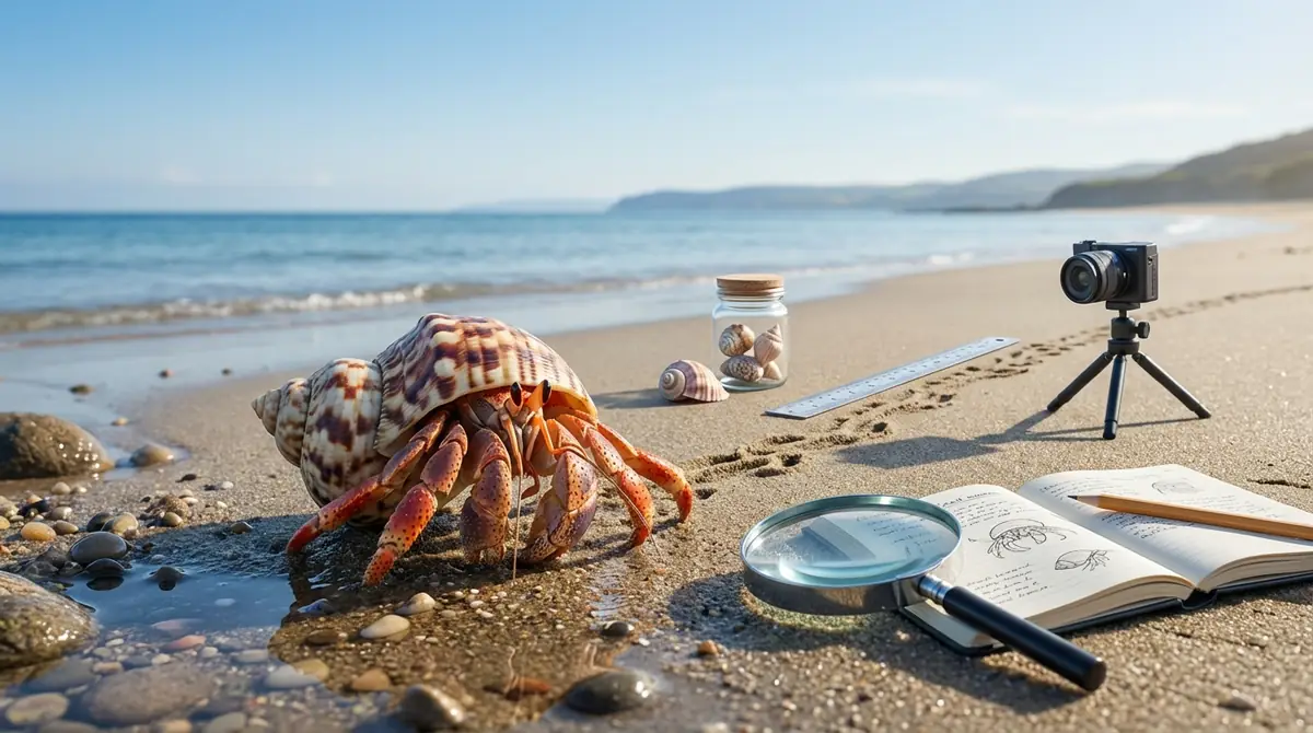 ヤドカリが自由研究に最適な3つの理由