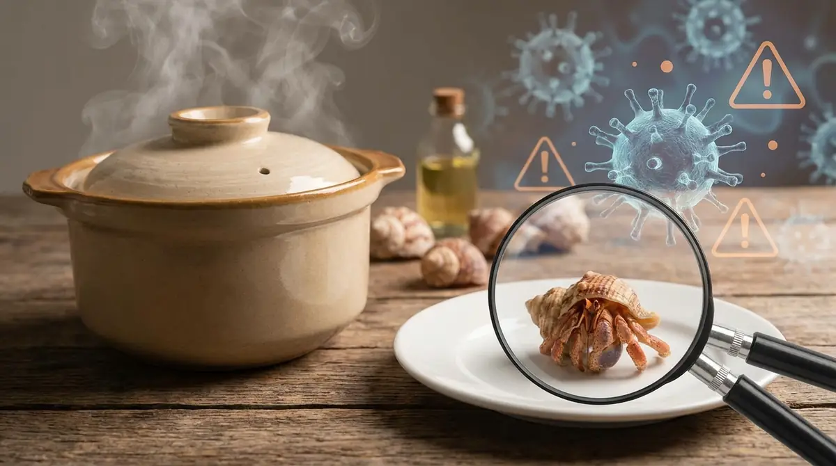 ヤドカリ料理の注意点｜寄生虫・毒のリスクと対策