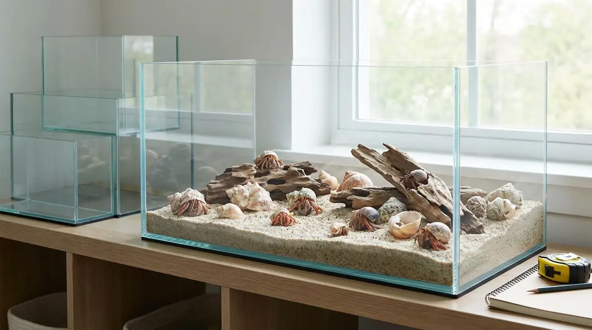 ヤドカリの水槽サイズに関するよくある質問