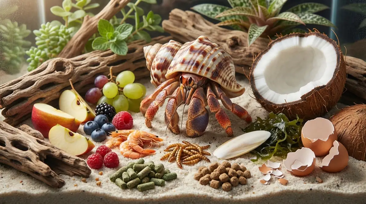 ヤドカリに与えてOKな餌一覧【種類別】