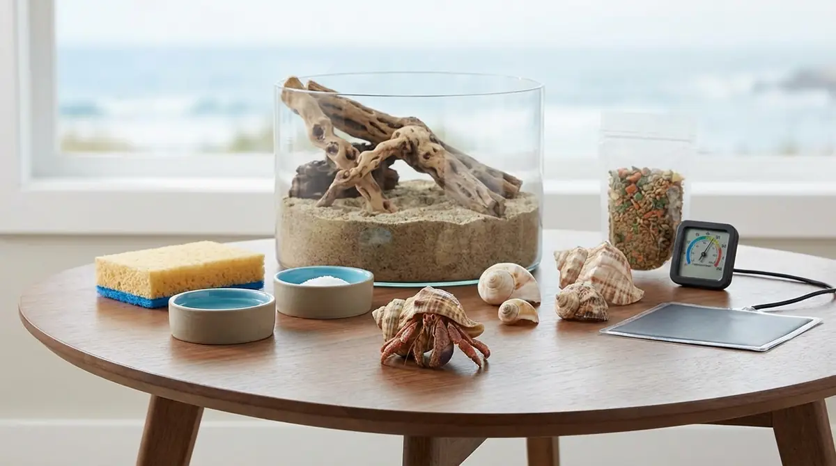 初心者向け｜ヤドカリ飼育に必要なものと初期費用