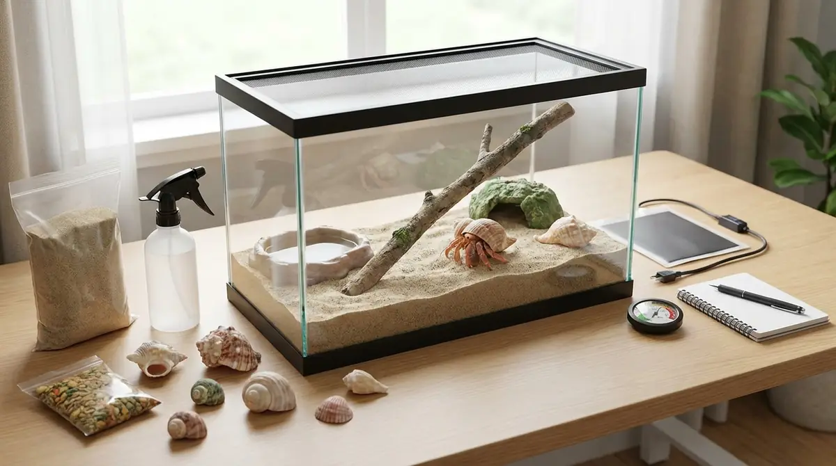 ヤドカリの飼育に必要なもの一覧【準備チェックリスト】