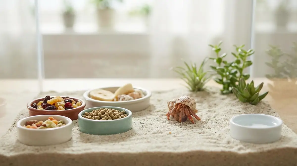 ヤドカリの餌が腐る・カビるのを防ぐコツ