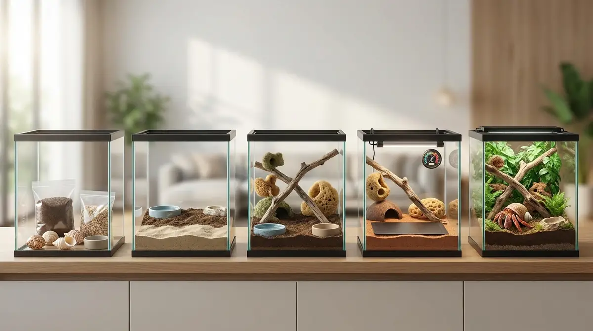 ヤドカリの飼育環境セットアップ【5ステップで完成】