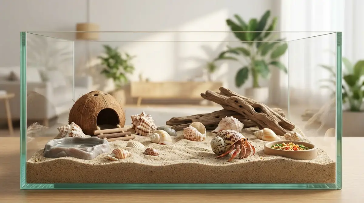 ヤドカリを飼い始めるための準備と入手方法