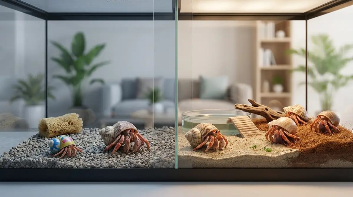 ヤドカリ飼育で初心者がやりがちな失敗5選と対策