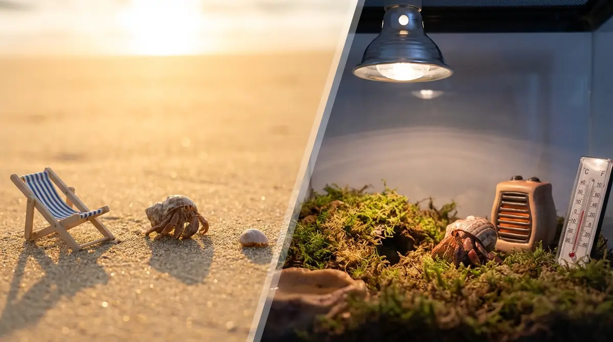 オカヤドカリの飼い方｜夏と冬の季節別管理ポイント