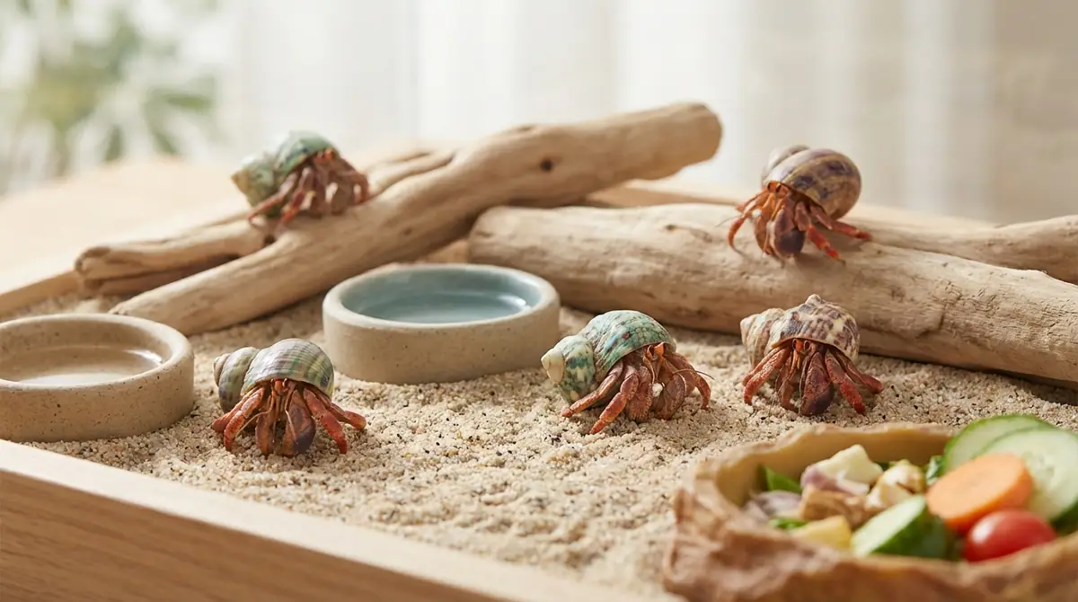 かわいいヤドカリを飼いたい人へ|飼育の基本