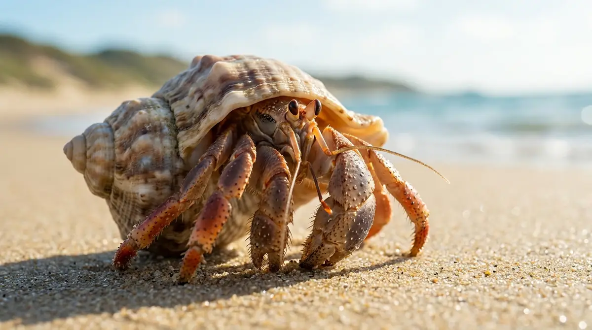 ヤドカリの足が取れたら再生する？