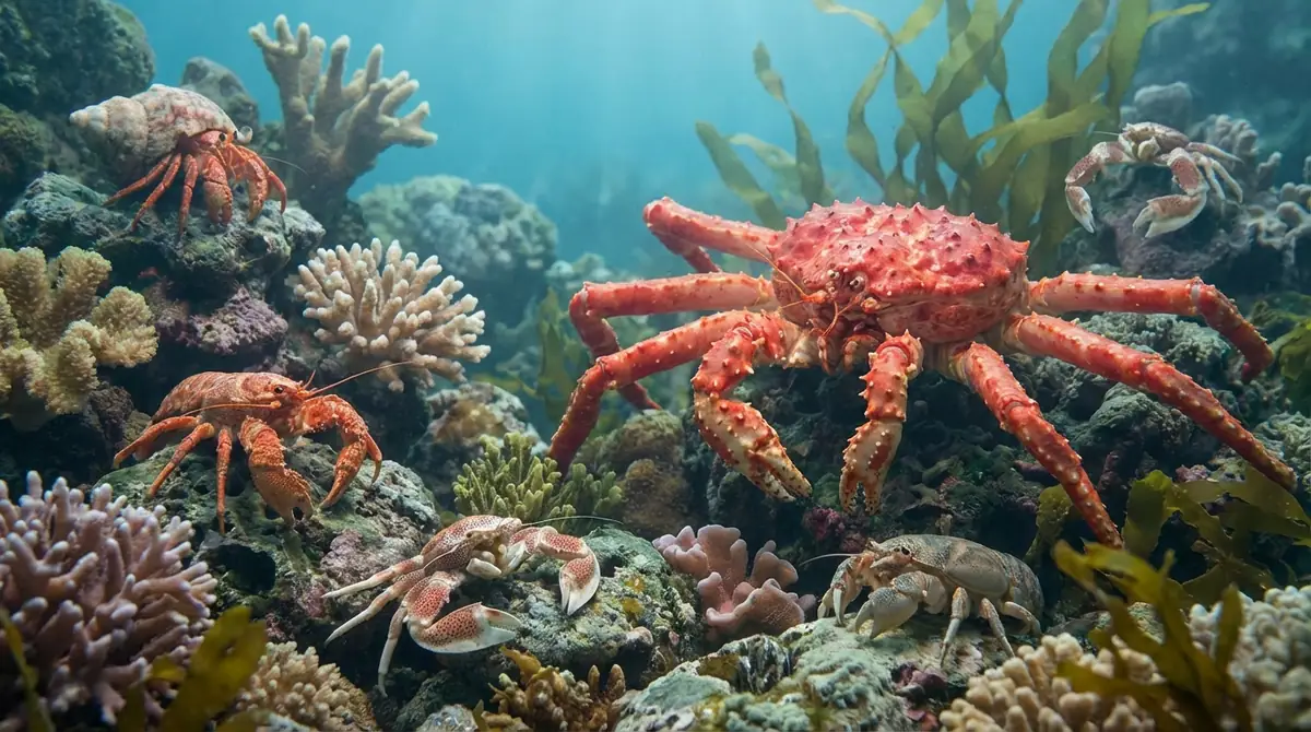 タラバガニだけじゃない!ヤドカリの仲間に分類される「カニ」一覧