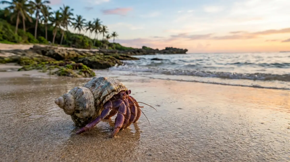 ナキオカヤドカリの生態と生息環境
