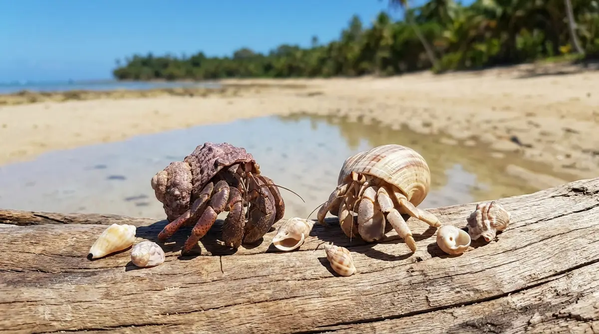 ナキオカヤドカリと他のオカヤドカリの見分け方【比較表付き】