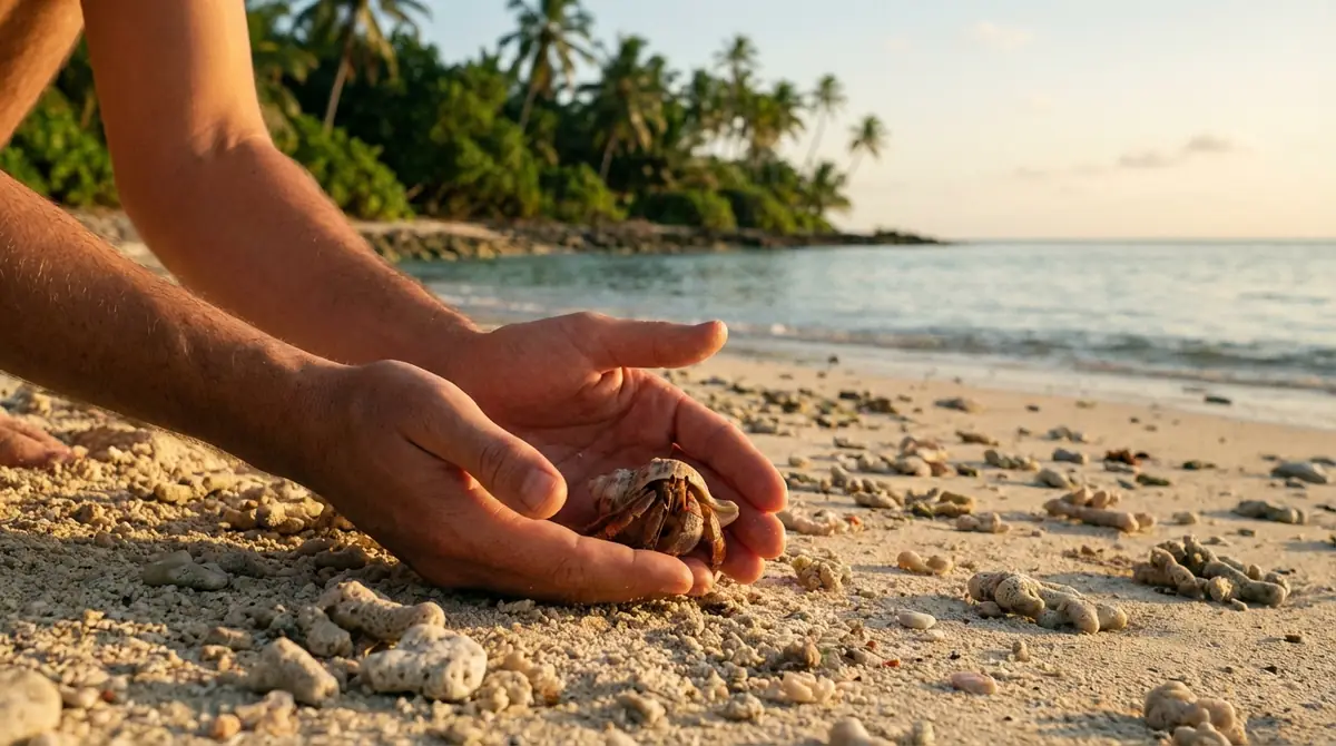 オカヤドカリを見つけたときの正しい対処法