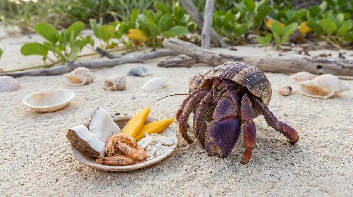 ムラサキオカヤドカリの餌｜何を与えればいい？