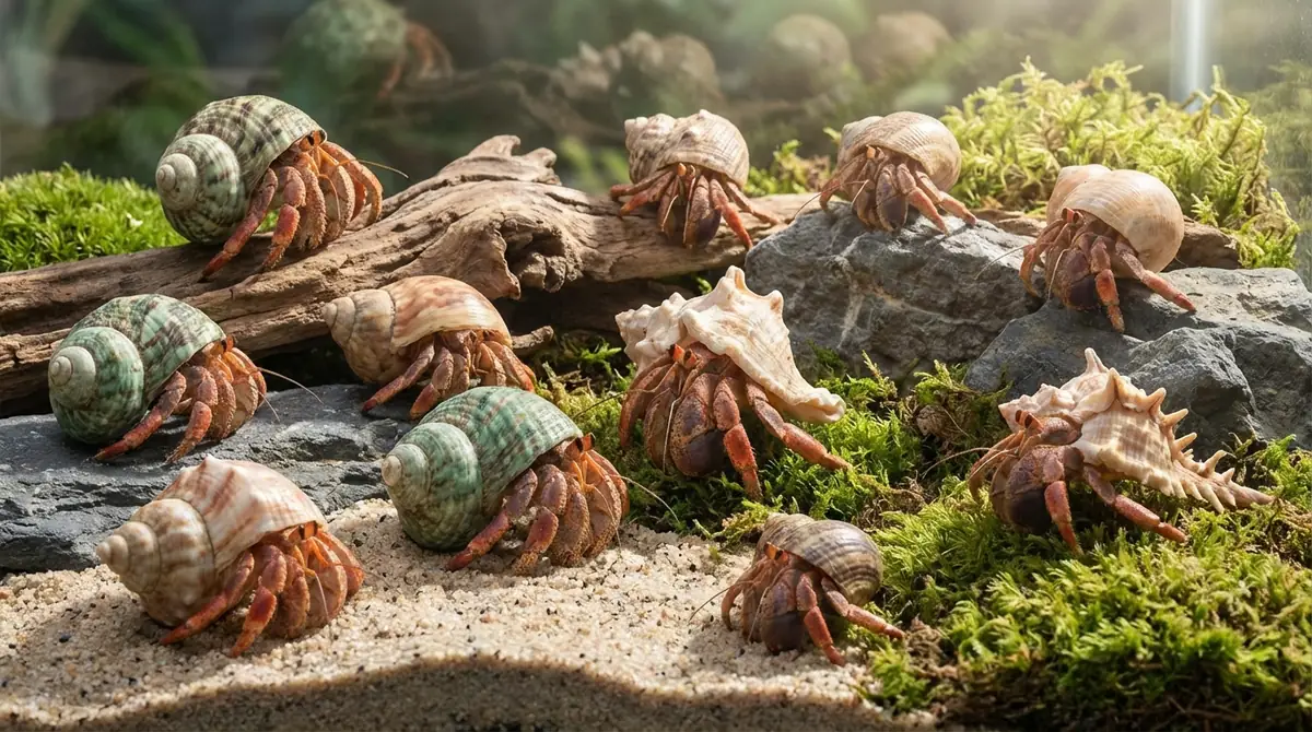 ヤドカリを飼育するなら知っておきたい仲間選びの基本