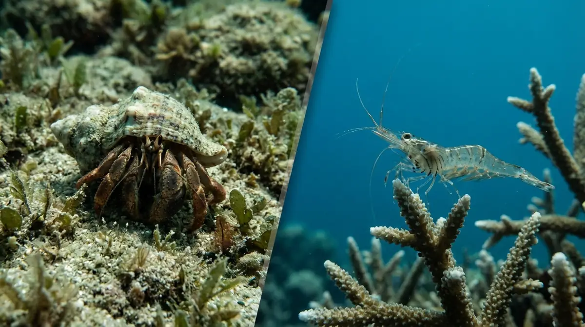 生態と生活様式から見るヤドカリとエビの違い
