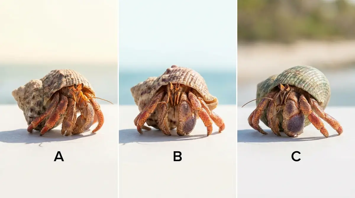 【図解】オカヤドカリの種類の見分け方|3つのポイント