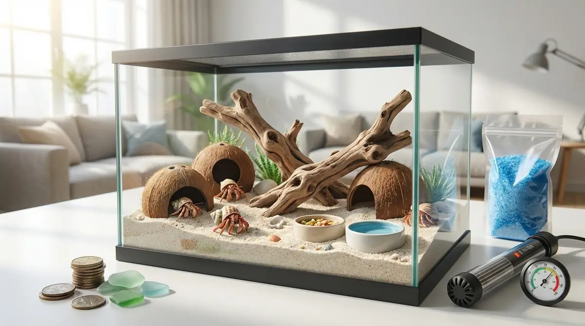 オカヤドカリの飼育に必要なもの|初期費用の目安も紹介