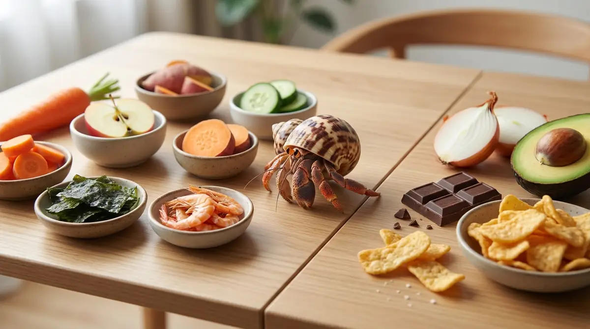 オカヤドカリの餌|何を食べる?おすすめとNG食材