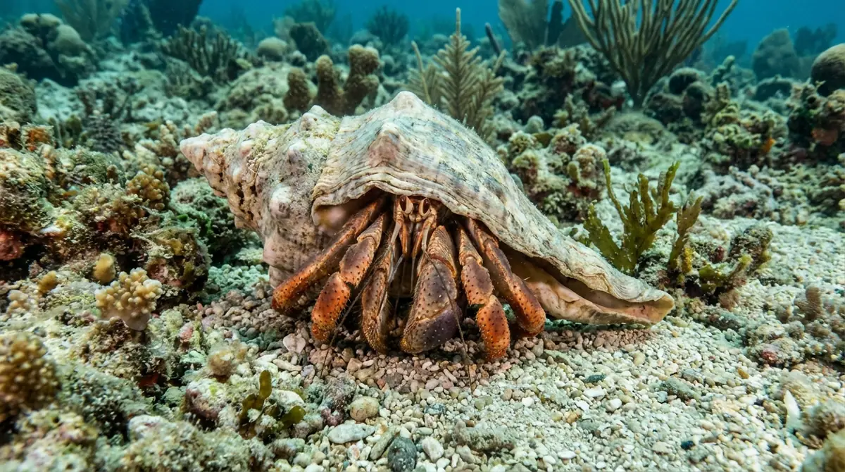 ヤドカリが貝殻を背負う理由と隠蔽による防御戦略