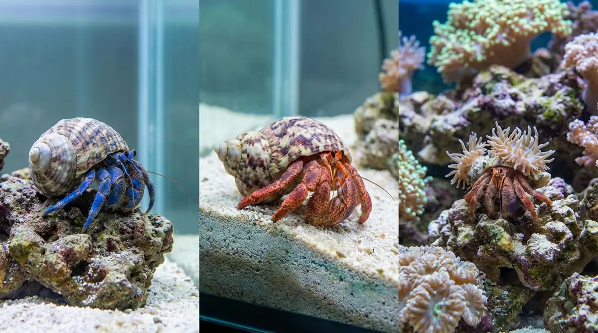 水族館で見られるヤドカリの種類|代表的な3種の特徴