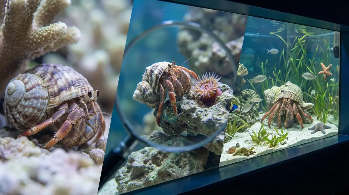 水族館でヤドカリを観察する3つのポイント