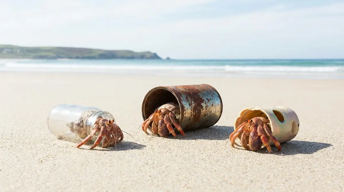 ヤドカリが巻貝以外を使う3つの理由