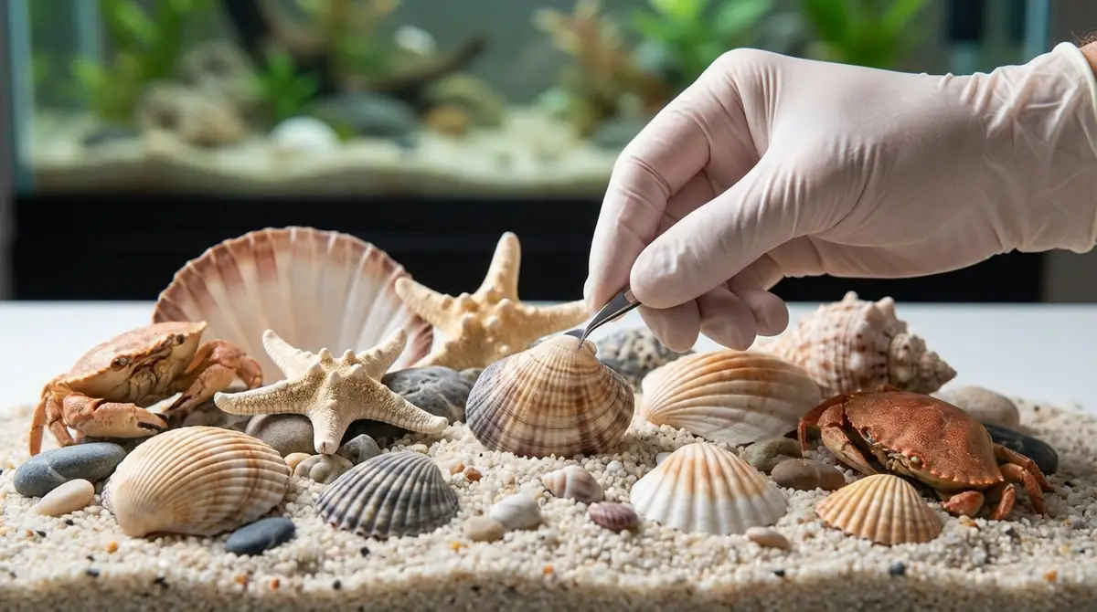 【飼育者向け】巻貝以外の殻を与える際の注意点5つ