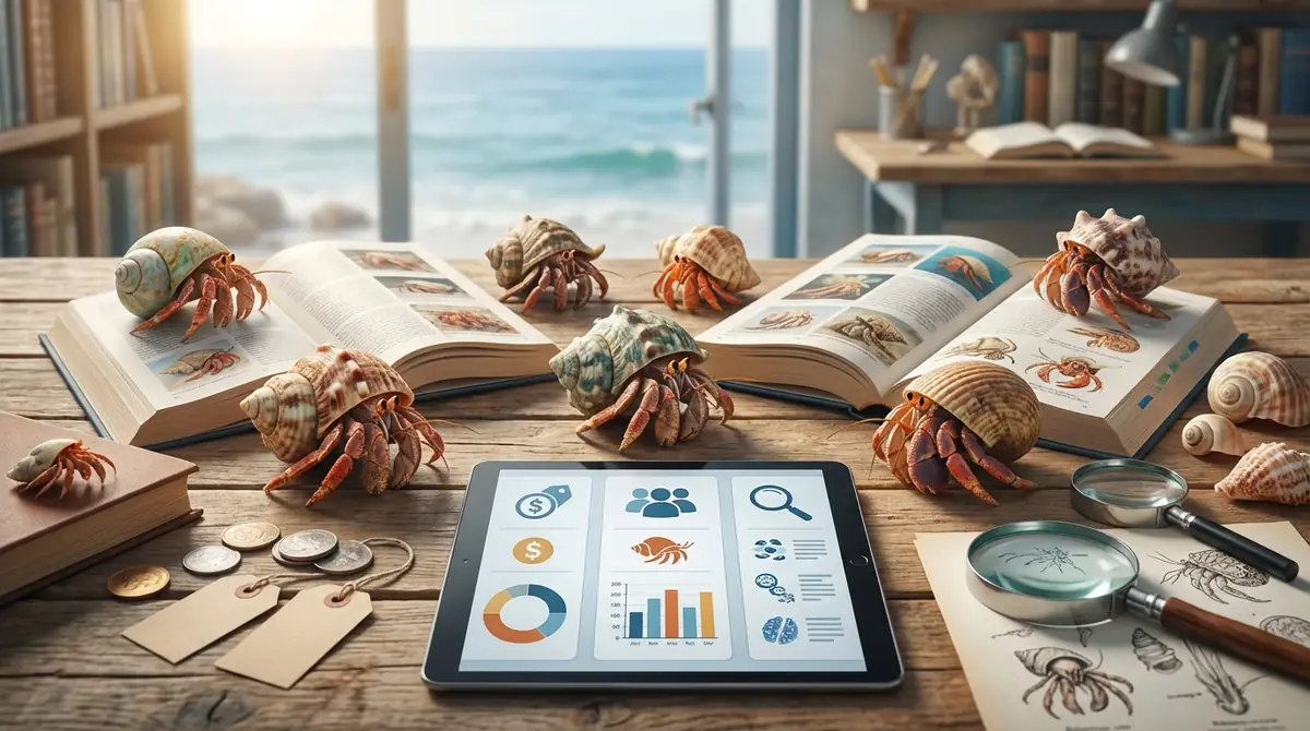 ヤドカリ図鑑おすすめ比較一覧表【価格・掲載種数・特徴】