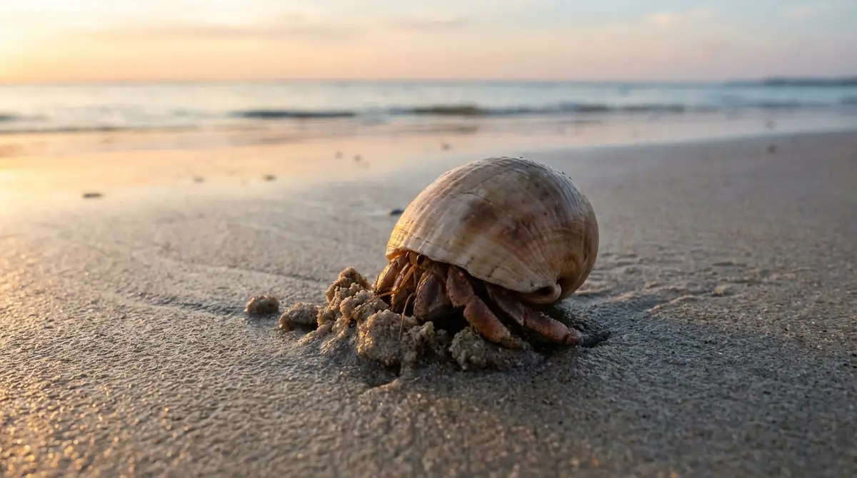 【結論】ヤドカリが砂に潜るのは正常｜1週間〜4ヶ月以上は心配不要