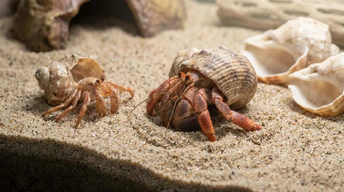 ヤドカリの脱皮成功率を上げる砂環境の整え方