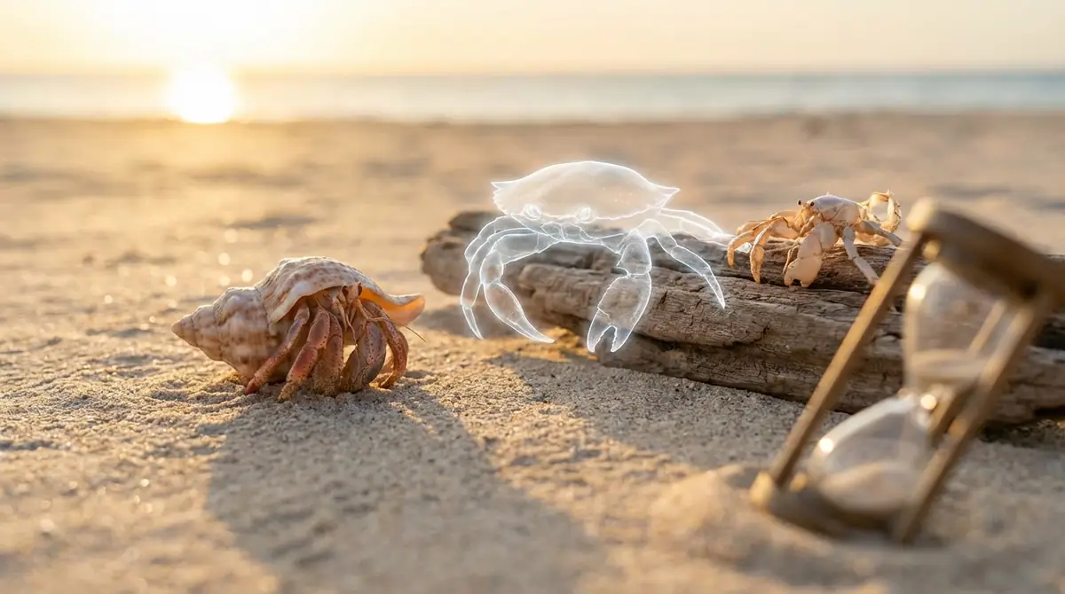 【結論】ヤドカリの脱皮の仕組みと期間を30秒で解説