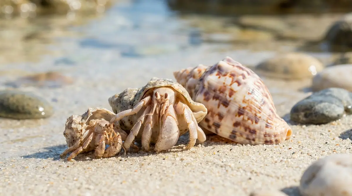 ヤドカリ特有の脱皮事情｜貝殻との関係を解説