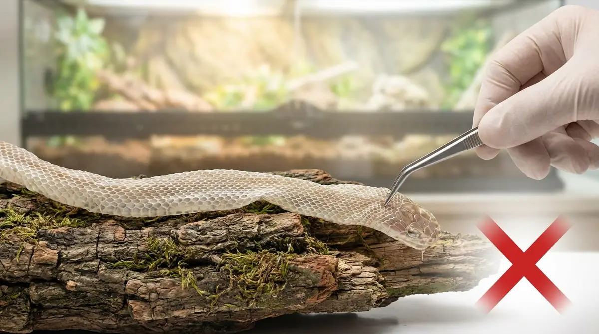 脱皮中にやってはいけないNG行動5選