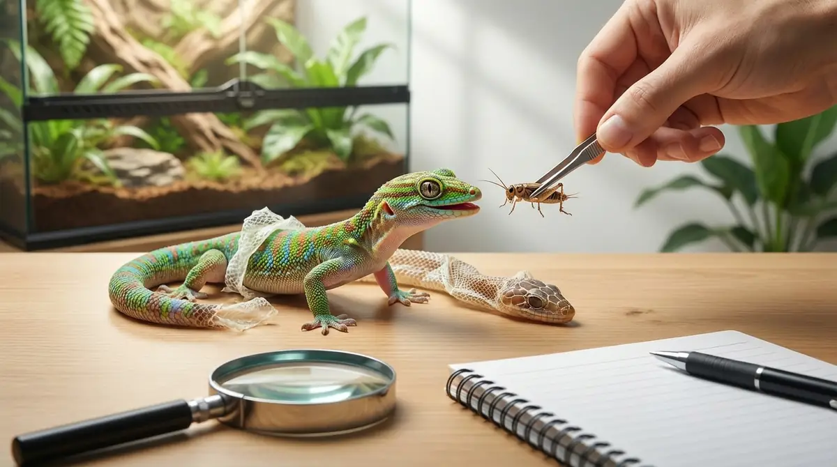 脱皮後のケア｜餌やりと観察のポイント