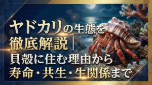 ヤドカリの生態を徹底解説｜貝殻に住む理由から寿命・共生関係まで