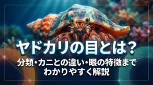 ヤドカリの目とは？分類・カニとの違い・眼の特徴までわかりやすく解説