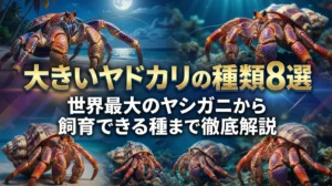 大きいヤドカリの種類8選｜世界最大のヤシガニから飼育できる種まで徹底解説